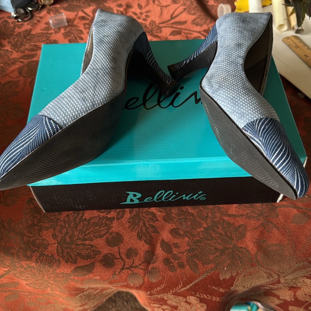 Bellini Blue Women's Shoes Never Worn Size6.5 - Picture 5 of 11